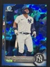 JASSON DOMINGUEZ 2022 BOWMAN CHROME DRAFT SAPPHIRE NY YANKEES