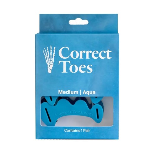 Bunion Corrector & Toe Separator Set - Aqua, X-Small - Picture 9 of 10