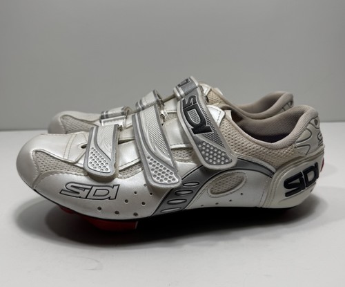 SIDI Womens Carbon Millennium White Road Cycling Shoes EU Size 42 W - Picture 2 of 10