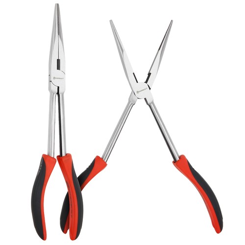 Powerbuilt 11 Inch Long Reach Long Nose Pliers - 640860 - Picture 4 of 5