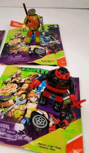 Teenage Mutant Ninja Turtles Mega Construx Series 5 Blind Bags 7/8 Missing One - Picture 2 of 5