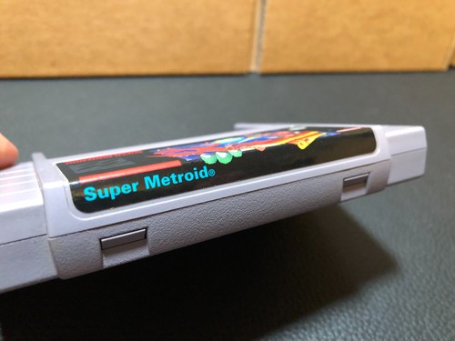SUPER METROID SNES SPIEL SUPER SAUBER SAMMLERQUALITÄT - Bild 3 von 8