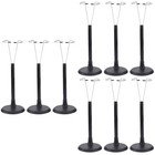 9 pcs Doll Stands Display Holder Desktop Adjustable Doll Display Organizers