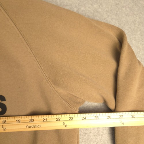 Essentials Fear of God Hoodie Mens M Pullover Sweatshirt Casual Tan Brown - Imagen 6 de 7