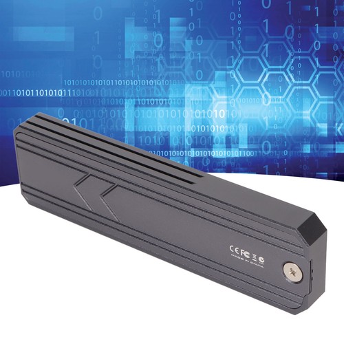 M.2 NVME SSD Enclosure USB 3.1 10Gbps Supports 2TB Plug And Play SSD Enclosu NEW - Afbeelding 9 van 12