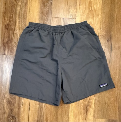 Patagonia Herren M Mesh gefüttert grau Badehose Outdoor Shorts