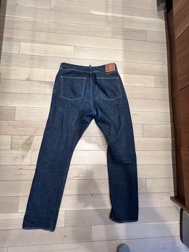 Full Count Selvedge Japan 34x34 Slim Tapered 1110 Jeans Japanese Selvedge Denim - Bild 5 von 9