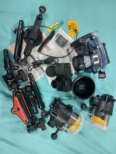 SEA SEA DX-2G Digital Scuba Dive Camera, underwater housing, two strobes, accys