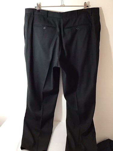 Harry Brown W40 L31 Mens Black Trousers , Smart Trousers In V.G.C. - Picture 3 of 7