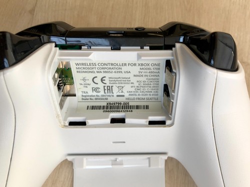 Microsoft XBOX One Controller Wireless TF5-00004 White - Usato Ottime condizioni - Foto 7 di 15