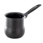 Better Chef 2.4 Cup Aluminum Black Nonstick Turkish Coffee Warmer w Cool Touch H