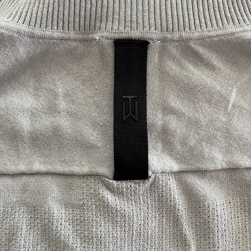 Tiger Woods TW Knit Golf Pullover Sweater Gray DR5291 077 Large Vanderbilt - Picture 7 of 7