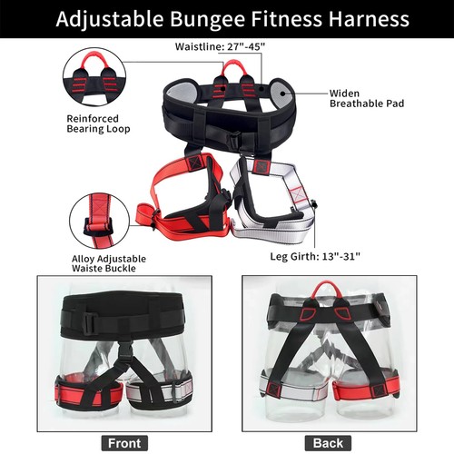 Bungee Fitness Set Yoga Gummiseil Seil Widerstand Luft Tanz Seil Übung F... - Bild 3 von 6