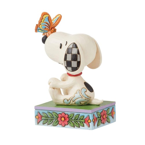 Jim Shore The Perfect Landing - Snoopy Butterfly on Nose 6016264 Peanuts 2025 - Bild 4 von 6