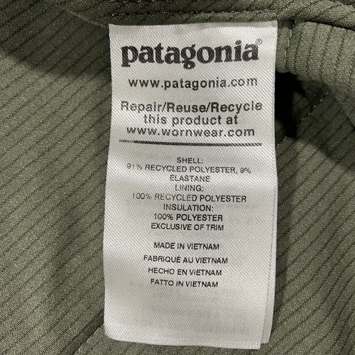 Patagonia Pack in Giacca Uomo 2XL Tampone Isolato Full Zip Testa di Pesce di Cane Outdoor - Foto 15 di 16