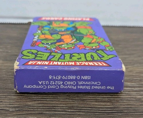 Vintage 1990 Teenage Mutant Ninja Turtles Playing Cards TMNT Mirage Complete - Picture 4 of 10