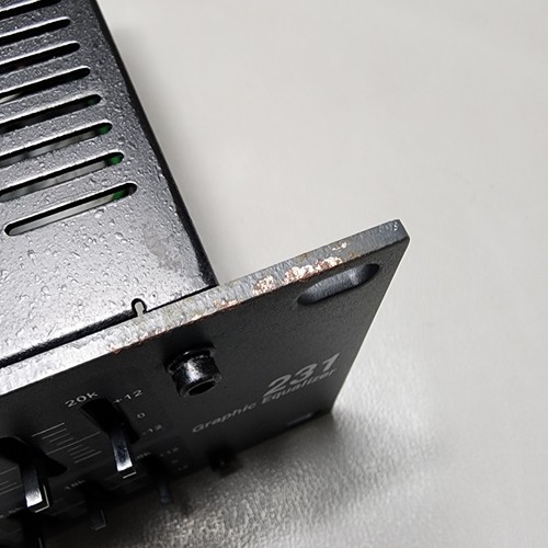 DBX 231 Rack Mount Graphic Equalizer 2 Channel Dual 31 Band - Picture 16 of 18