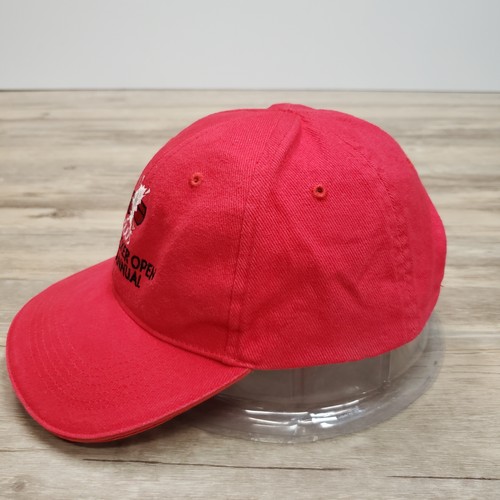 Firecracker Open Hat Cap Strap Back Red Golf Tournament 2005 Lions Muny Austin - Picture 3 of 7