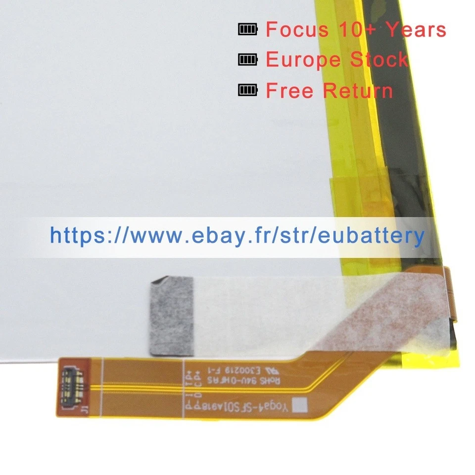 Batería L19D2P32 para Lenovo Yoga Smart Tab YT-X705L YT-X705X YT-X705M nueva Foto 4 de 4