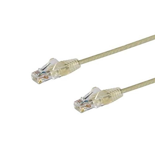0.5 m CAT6 Cable - Slim CAT6 Patch Cord - Grey - Snagless RJ45 Connectors - Giga