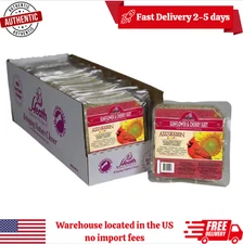 (12-Pack) Sunflower and Cherry Suet Cake Bird Seed Food, All Season