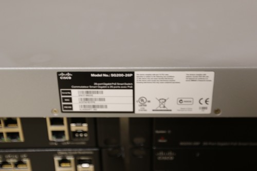 7x Cisco SG200-26 Gigabit Ethernet Smart Switch - 第 10/12 張圖片