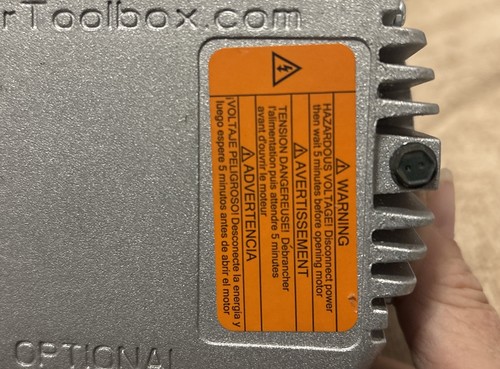 Genteq Electronic Protected 1/2HP 230VAC 5SME39HX-L709, No Way To Test, Parts  - Picture 5 of 16