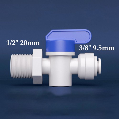 Push Fit Pipe Tube Connector Reducers Straight Fitting 1/4" 3/8" 1/2" 3/4"~5/8" - Picture 41 of 52