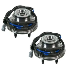 Pair Set of 2 Front Moog Wheel Bearing & Hub Assy Kit for Ford Lincoln Mercury