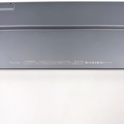 LoFree FLOW 100 Low Profile Full Keyboard Upgraded SILENT Kailh Deep Sea Tactile - Afbeelding 8 van 14
