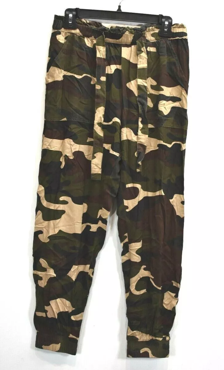 Cuffed camo cheap pants womens
