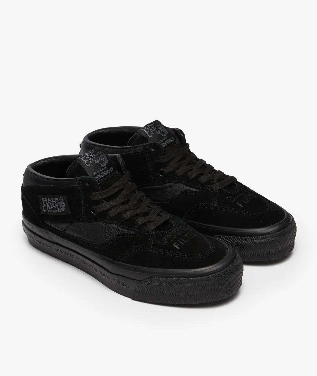 NEIGHBORHOOD × OTW by Vans Half Cab 33 Black VN000EFYBLA Men's