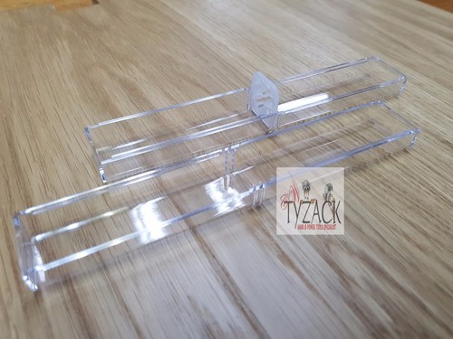 5 x Estuche de caja de lápiz transparente TY-PB4 ideal para proyectos de lápiz de acabado de complementos - Imagen 4 de 7
