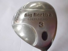 PRE~LOVED CALLAWAY BIG BERTHA STEELHEAD ~ 3 FAIRWAY~ REGULAR FLEX STEEL (CC)