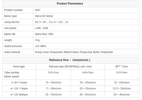 DC 6V/12V Micro Laboratory Low Flow Peristaltic Pump Medical Peristaltic Pump - Picture 19 of 38