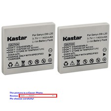 Kastar Replacement Battery for Sanyo DB-L20 VAR-L20N  Sanyo Xacti VPC-CG6
