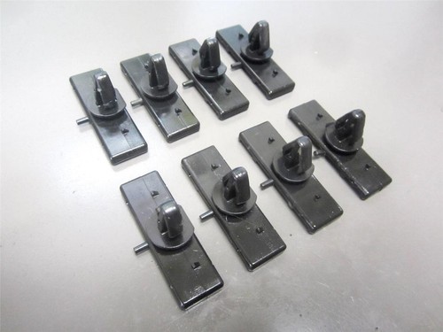 8 Pcs 1994-2004 Ford Mustang Rocker Moulding Ground Effects Retainers Body Clips - Picture 2 of 6