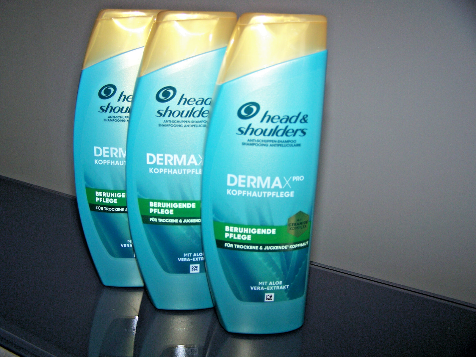 ​ 3 x400 ml Head & Shoulders DERMAXPRO Beruhigend Anti-Schuppen Shampoo ​