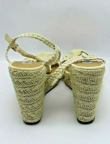 Steve Madden Manngo Woven Wedge Heels Shoes Women's Size 9M - Picture 7 of 10