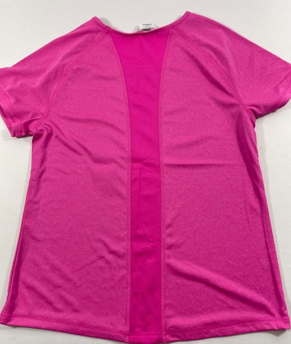 GIRLS ATHLETIC WORKS ACTIVE TEE DRI WORKS W/ MESH BACK STRIPE SIZE XXL (18) - Picture 3 of 3