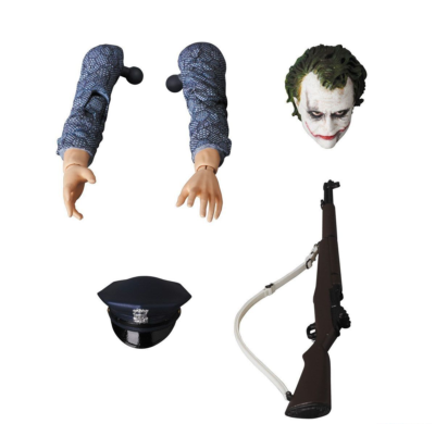 MEDICOM TOY MAFEX 062 The Joker Cop Version Figure - No.062