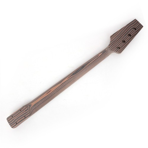 4strings electric P bass zebrawood body neck fingerboard chrome hardware - Picture 6 of 6