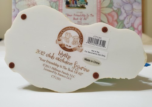 Cherished Teddies Blythe Flower Fair primer lugar Tu amistad es la mejor 2012 - Imagen 5 de 11