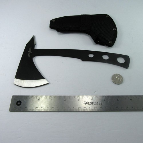 WERFAXT | Perfect Point 9,5" schwarz strapazierfähig Survival Tomahawk Beil - Bild 12 von 12