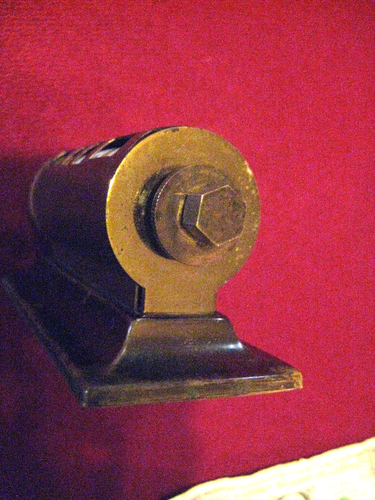 Vintage Messing Ewiger Kalender Schreibtisch Rolltag/Datum Mid Century Klassiker - Bild 6 von 9