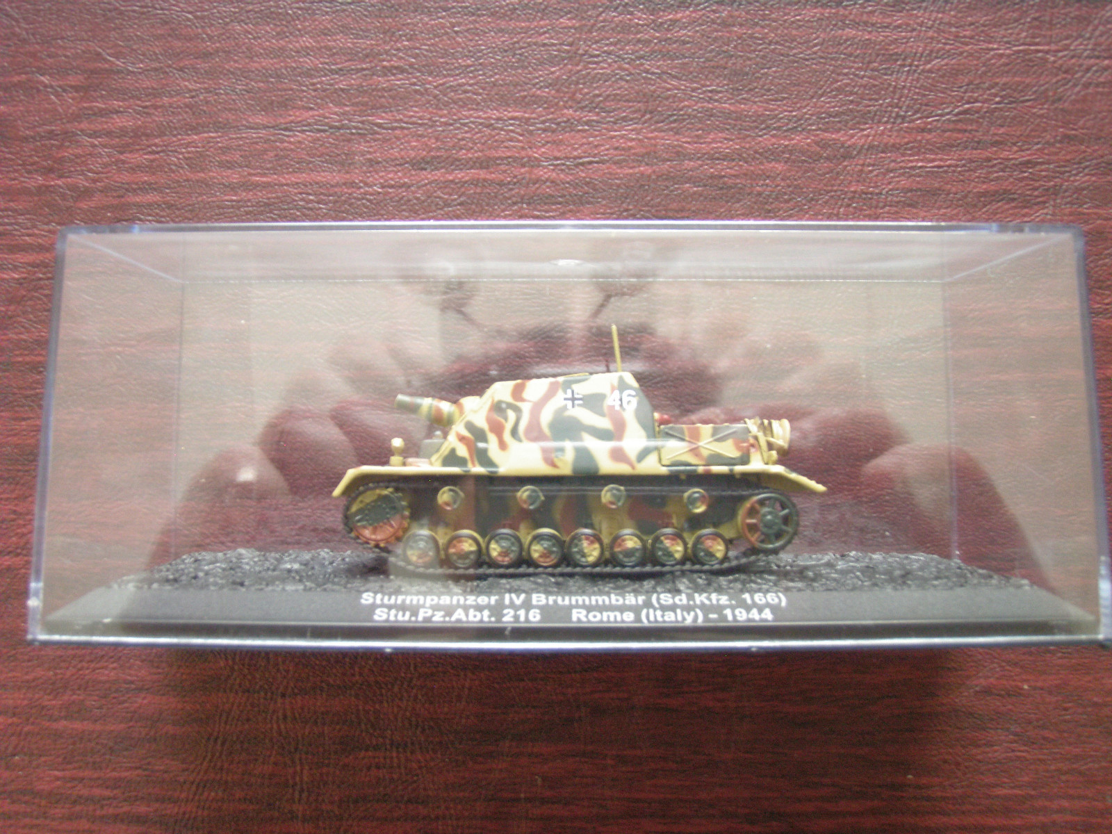 Sturmpanzer Panzer Tiger German Military Tank 1 72 1944 Rome Diecast RARE Sturmpanzer Panzer Tiger German Military Tank 1 72 1944 Rome Diecast RARE