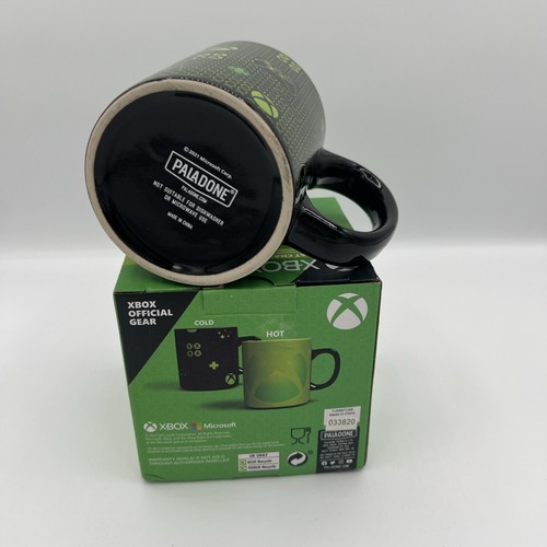 Xbox Official Gear Heat Change Mug One Mug Two Designs Green Black Coffee Cup - 第 3/6 張圖片