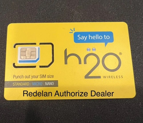 H2O $20 X $12 Unlimited plan + Sim Card + First month - Zdjęcie 2 z 2