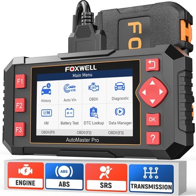 2024 Foxwell NT604 Elite OBD2 KFZ Diagnosegerät Profi Auto Scanner Auslesegerät