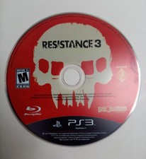 Resistance 3 (Sony PlayStation 3, 2011) PS3 Disc Only Tested & Works